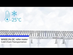 WIN50 DC 24v κινητήρα τροχιάς τροχιάς ψυχρής αλυσίδας